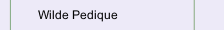 Wilde Pedique