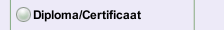 Diploma/Certificaat